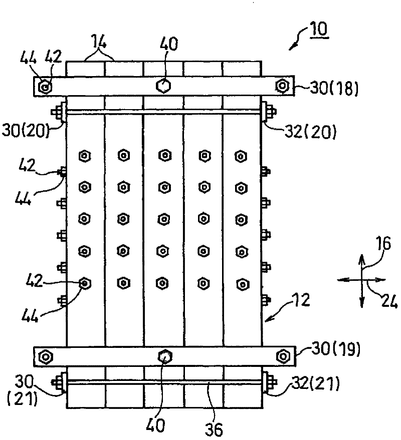 Mold used for forming casting bar, casting device, and method for producing casting bar