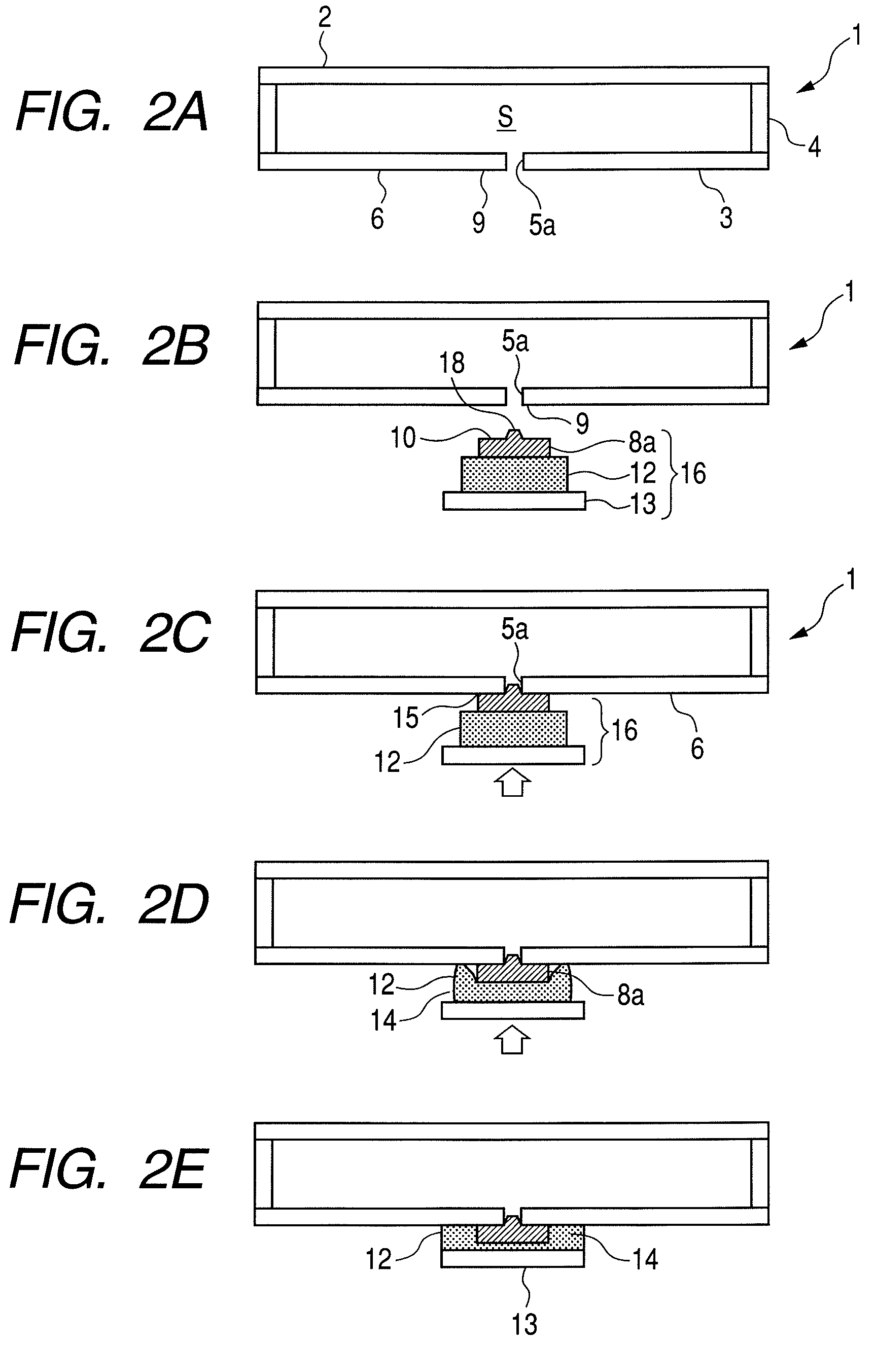 Airtight container and manufacturing method of image displaying apparatus using airtight container