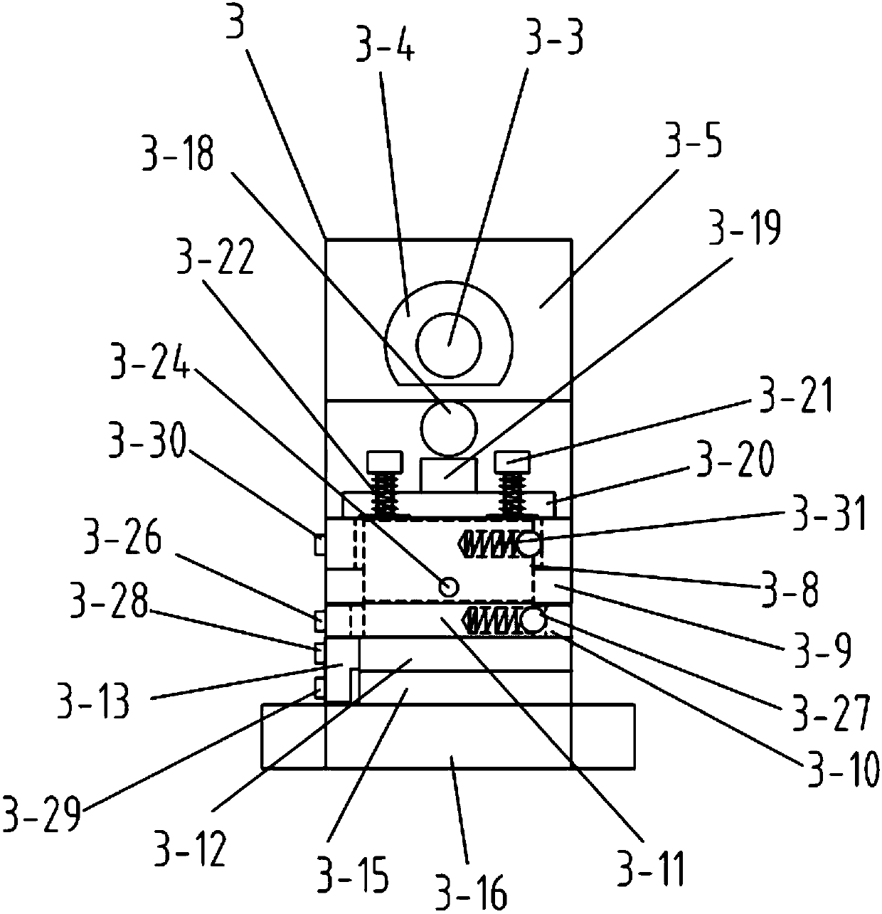 Electric spark linear cutting machine