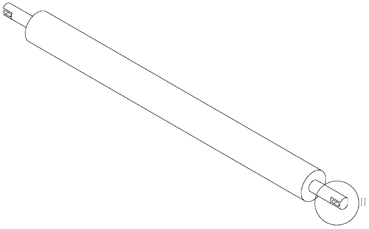 Conveying platform tension adjustment device