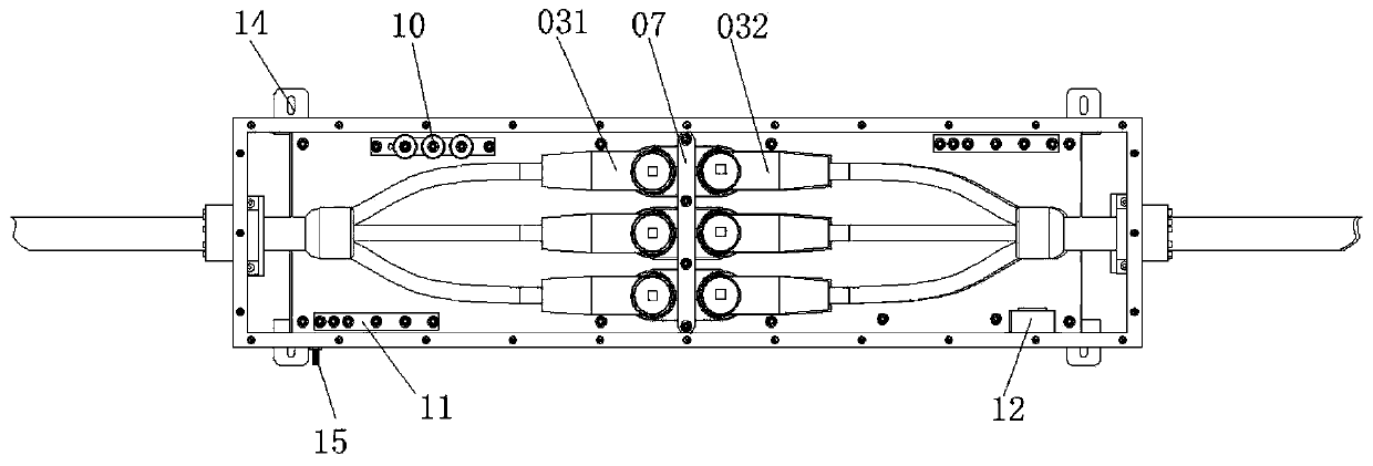 High-protection-effect cable distribution box