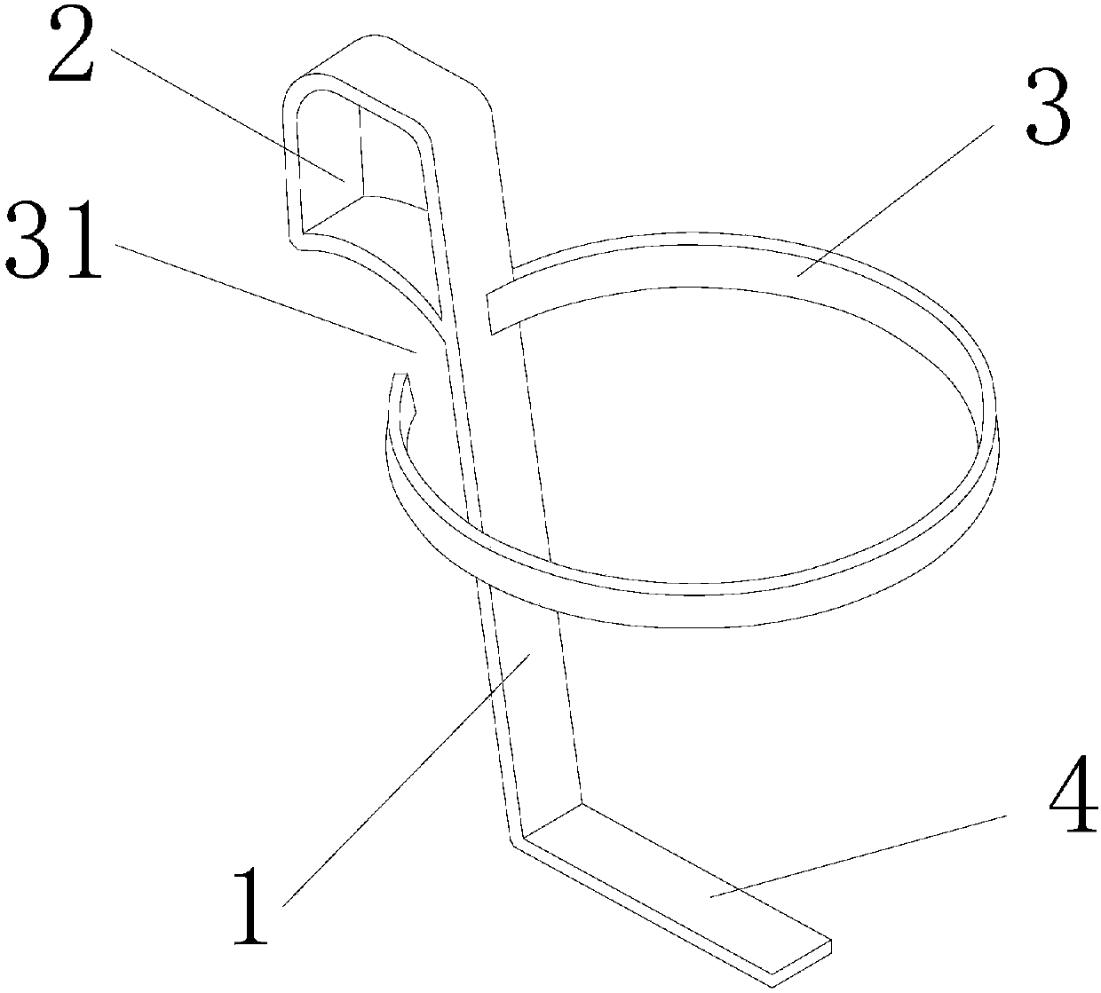 Disposable cup holder