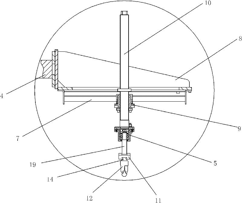 Double-bow cut-off device for detecting pantograph pressure of engine