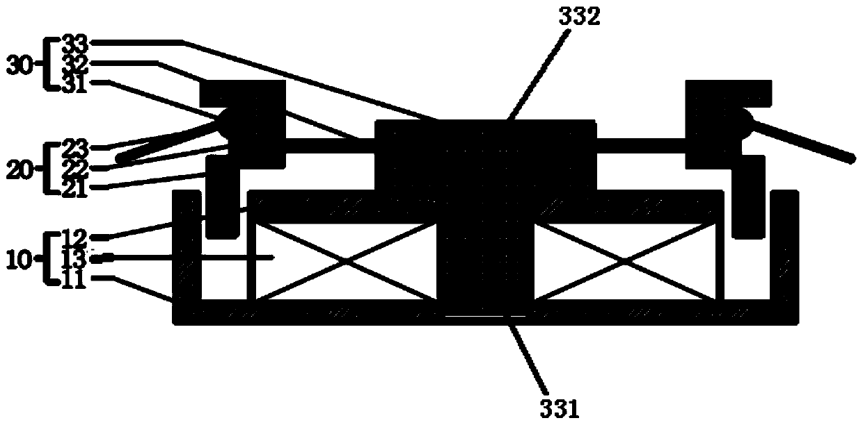 Bone conduction oscillator horn