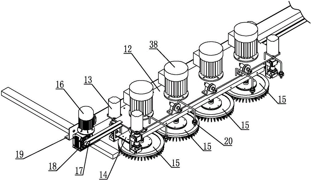 Integral type carpet cleaning machine