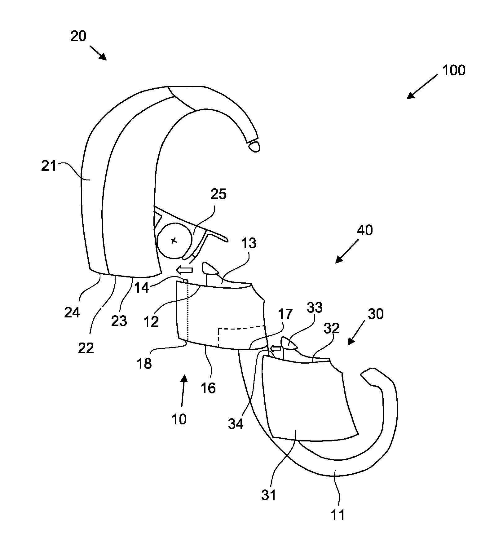 Hearing aid retainer accessory