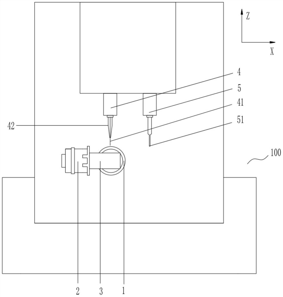 A method of electric discharge milling machining turbine blade expansion hole