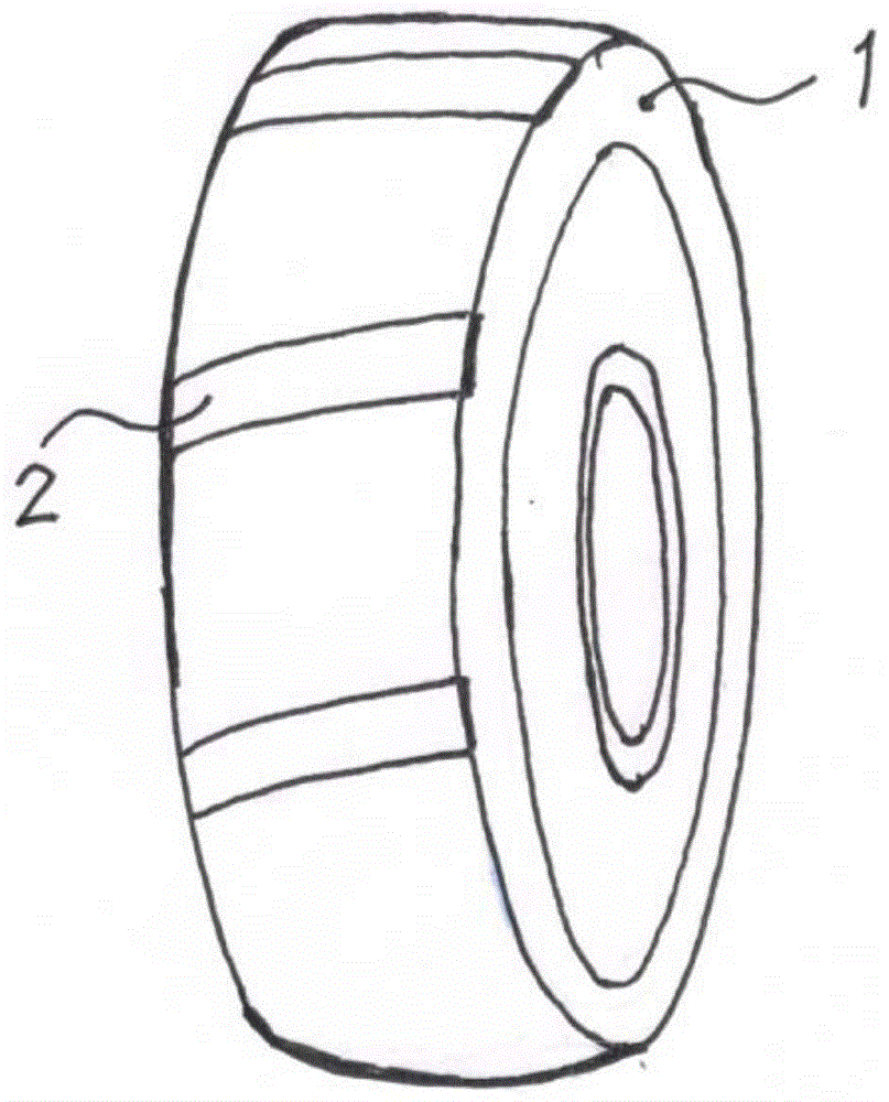 Labeled tire