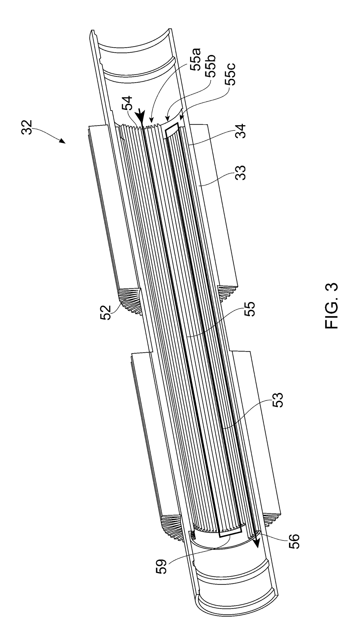 Heat exchanger having a coaxial or concentric tube construction