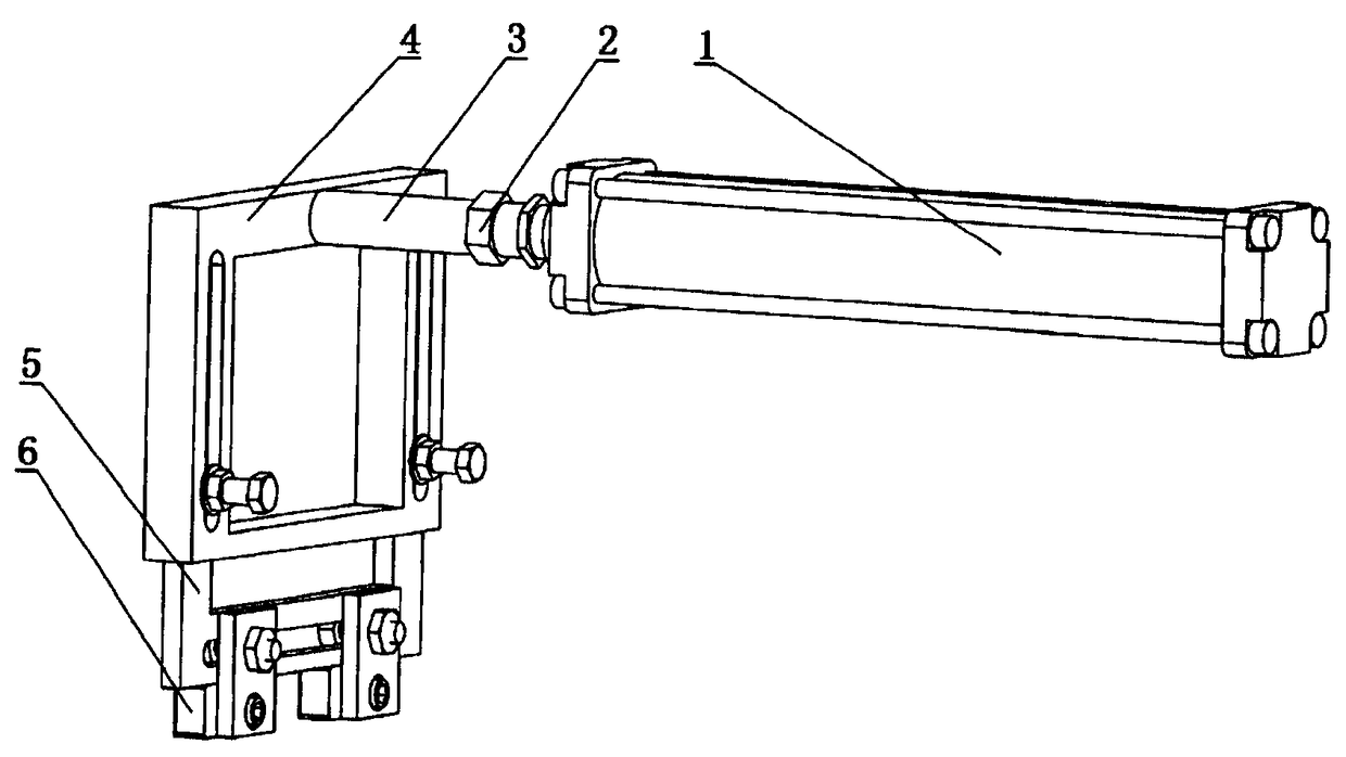 An ejector device for moving molds on a wax pressing machine