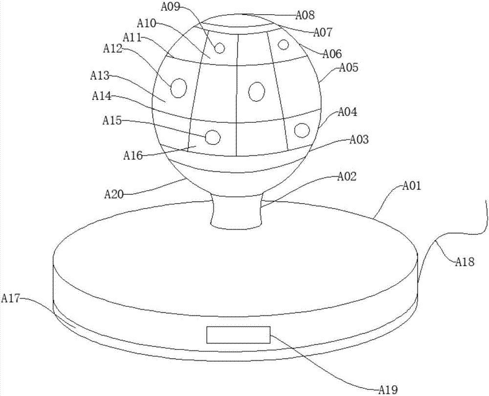 Sound box with illumination function and use method thereof