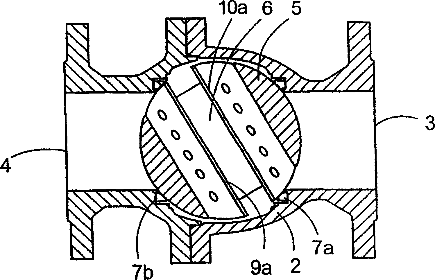 Device in valve