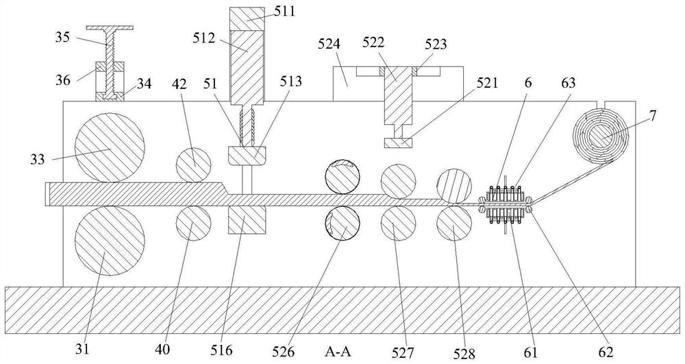 Non-ferrous metal calendaring processing equipment and calendaring processing technology