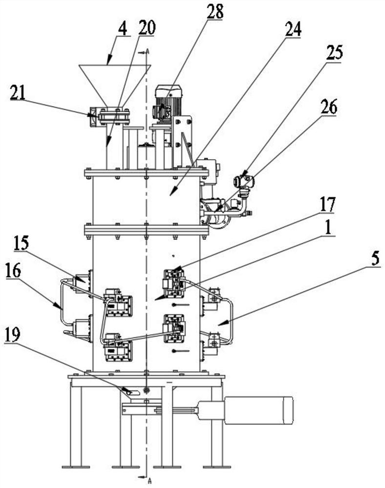 Activated carbon microwave regeneration device