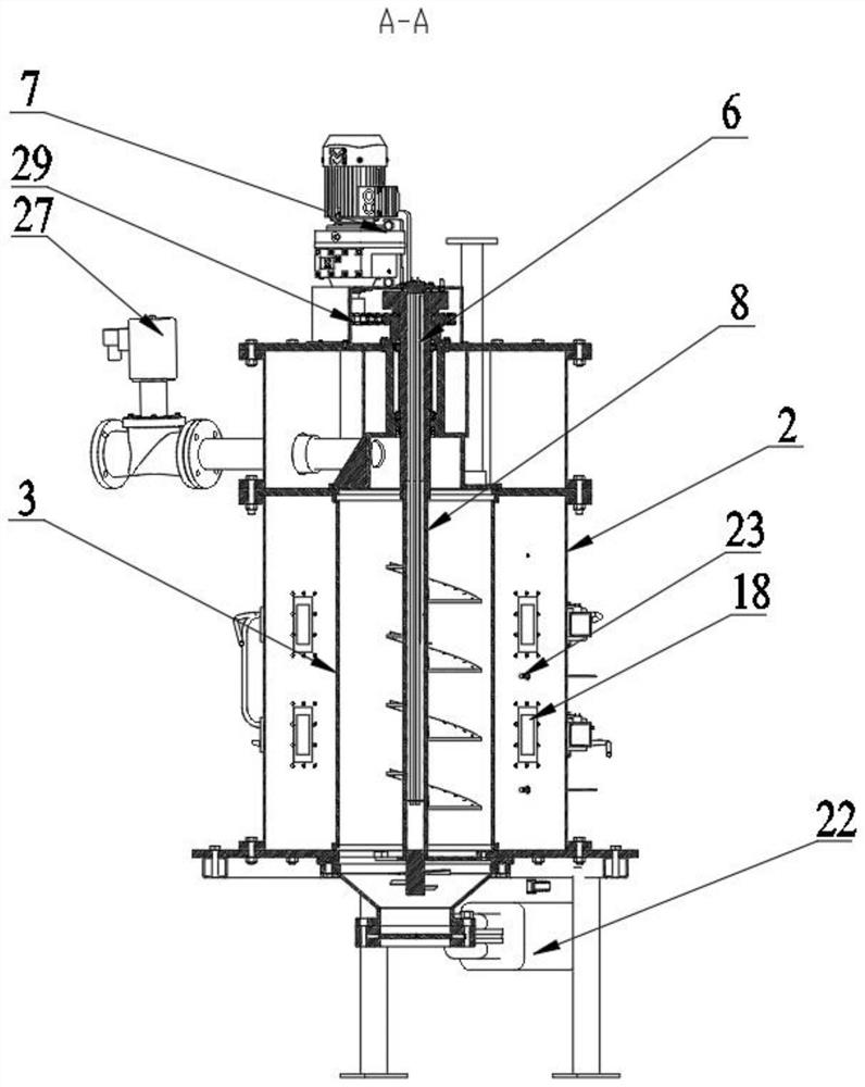 Activated carbon microwave regeneration device