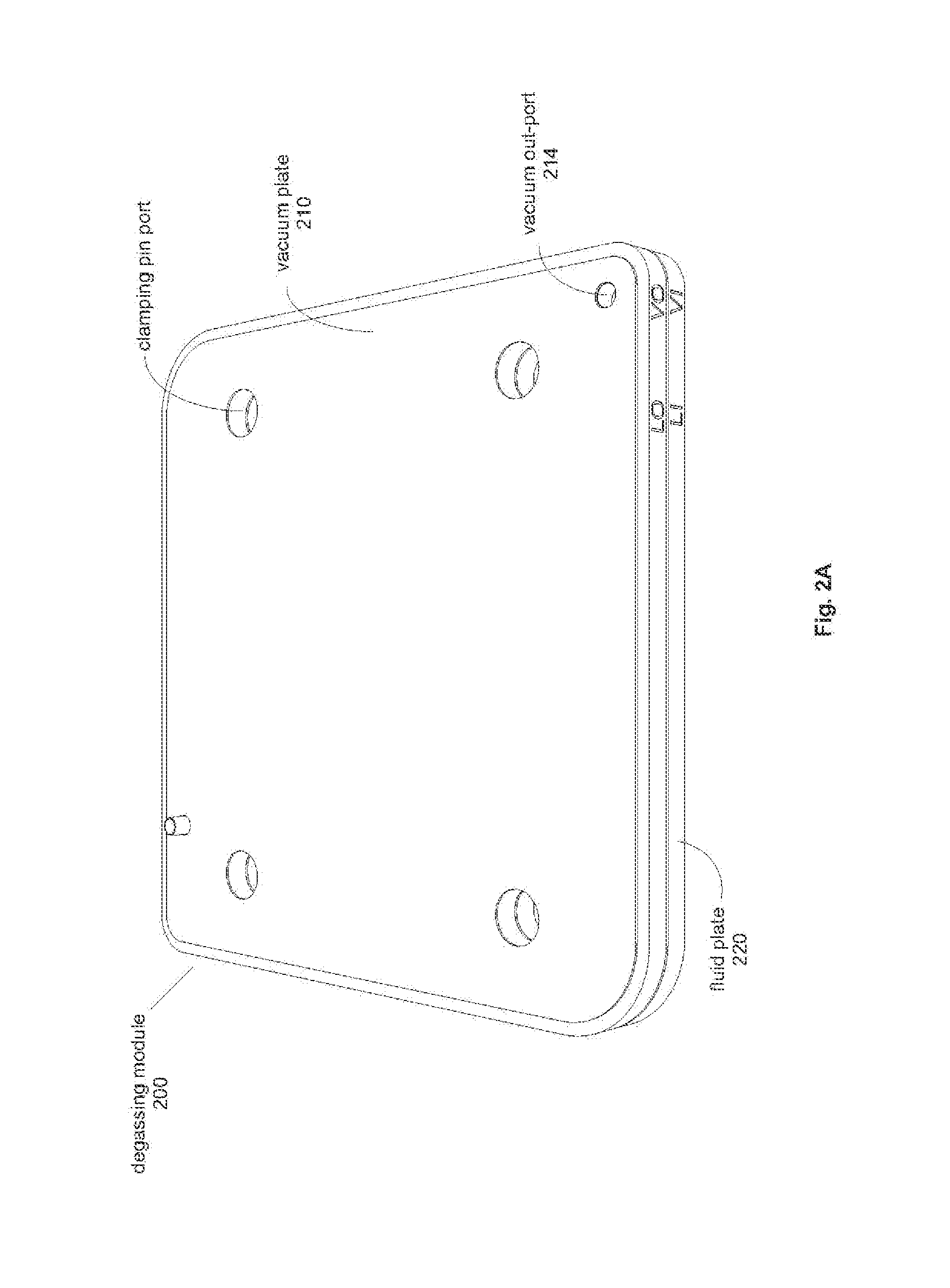 Device and Method for Degassing of Liquids