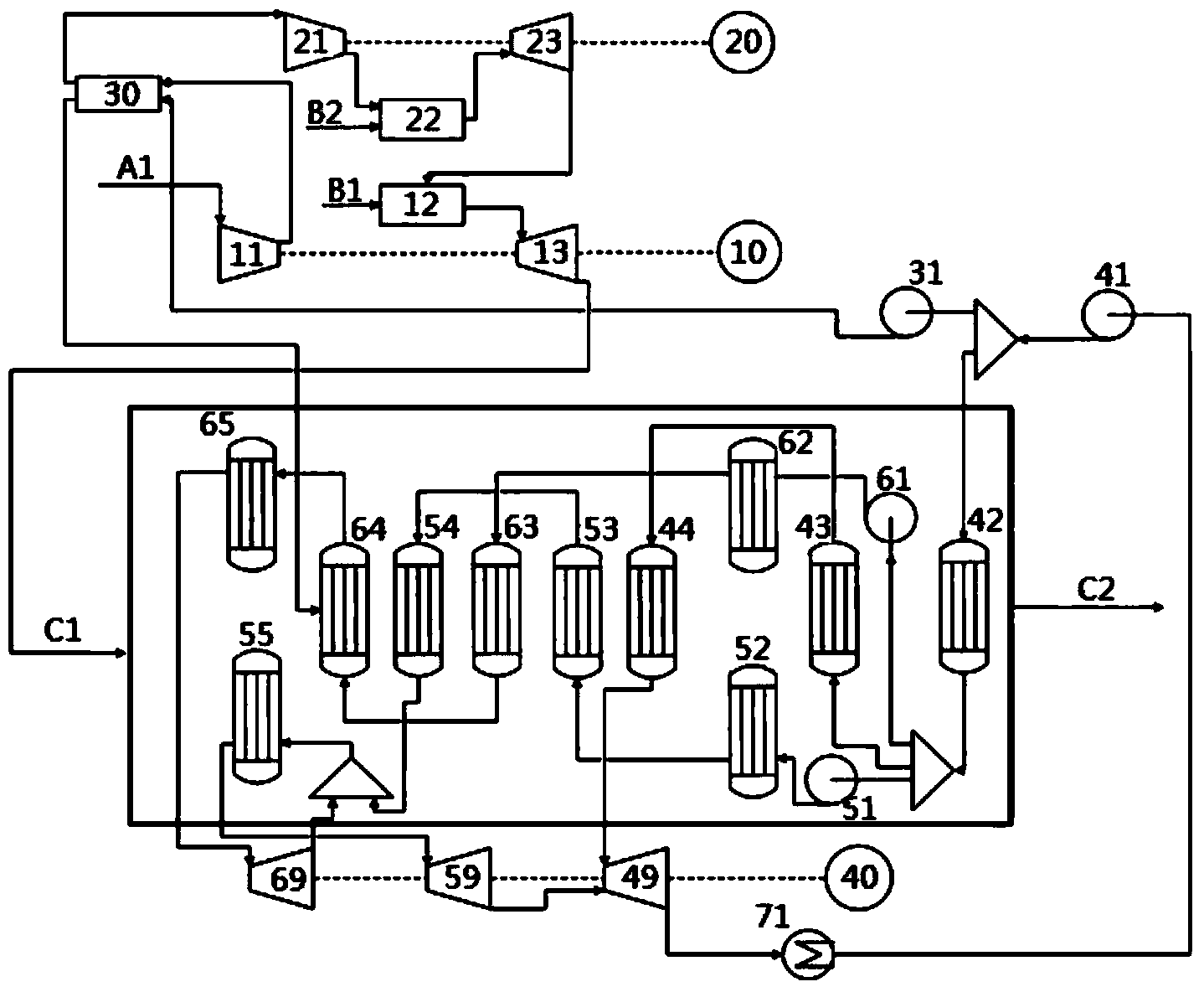 High-pressure reheating gas-steam combined cycle power generation system and power generation method