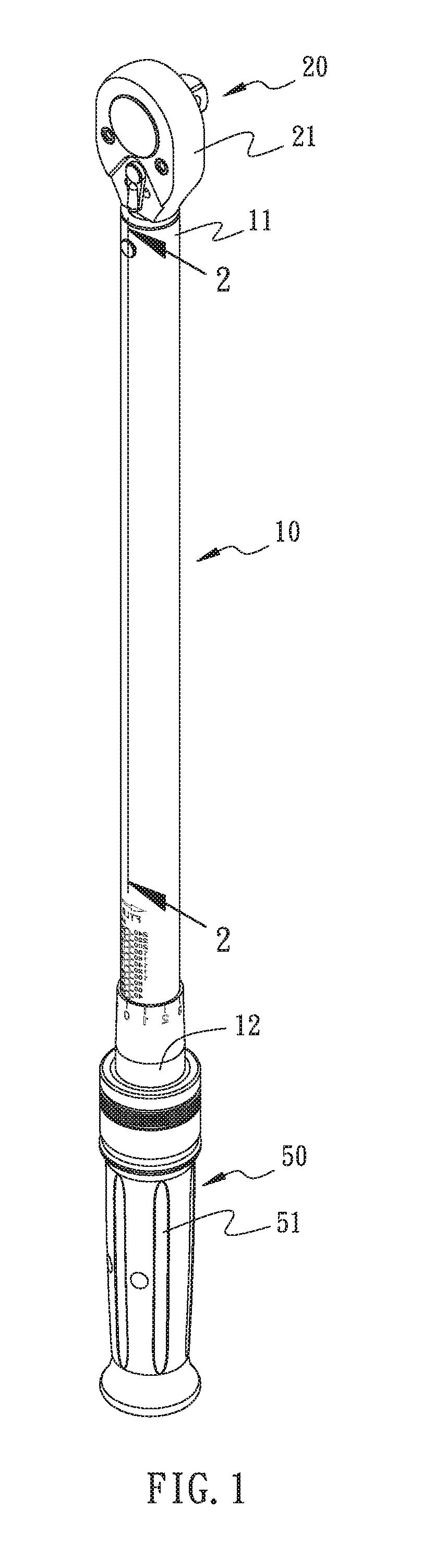 Torque wrench structure