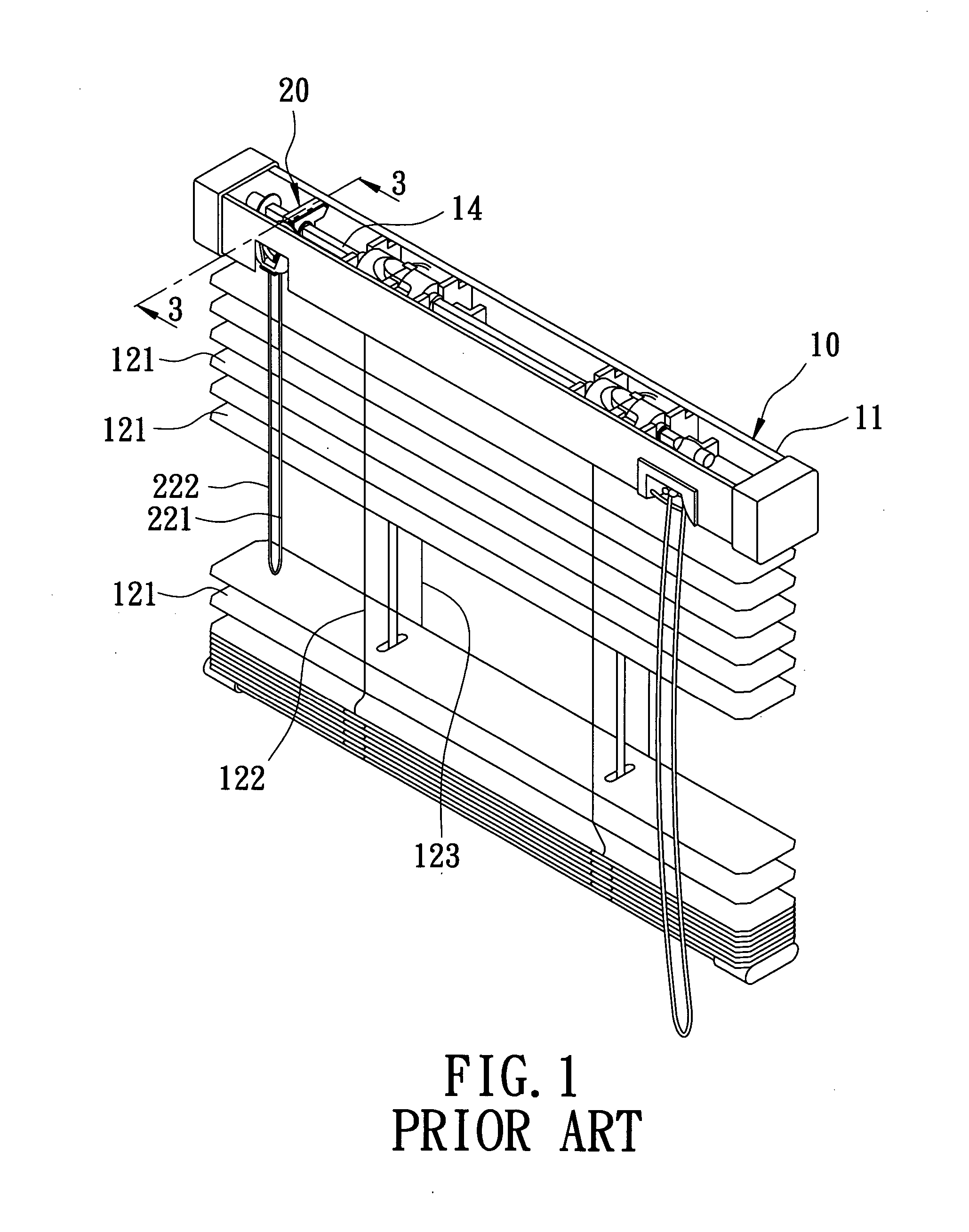 Slat tilting device for a window covering