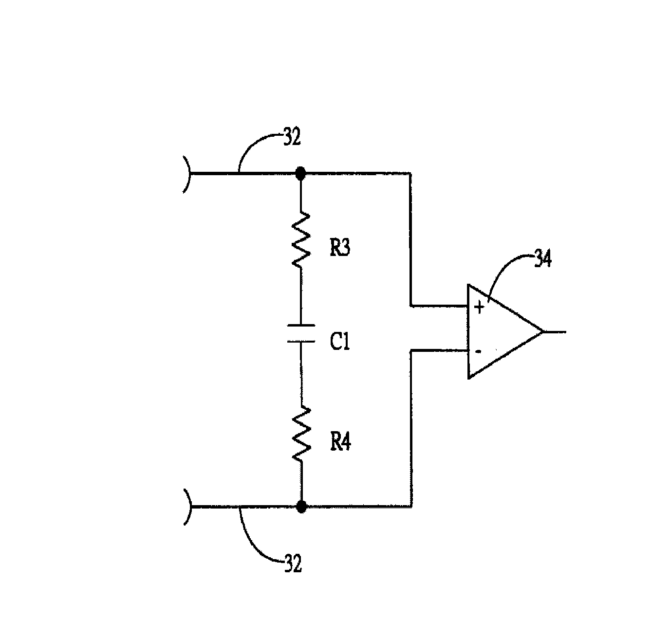 Device and method for impedance matching and bias compensation for difference transmission lines