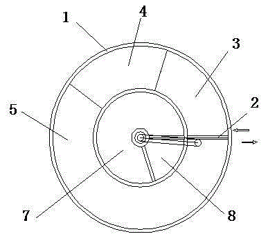 A method and device for enhanced synchronous denitrification and phosphorus removal sewage treatment