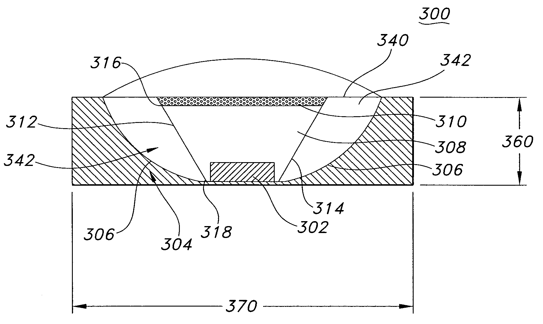 High-power white LEDs and manufacturing method thereof