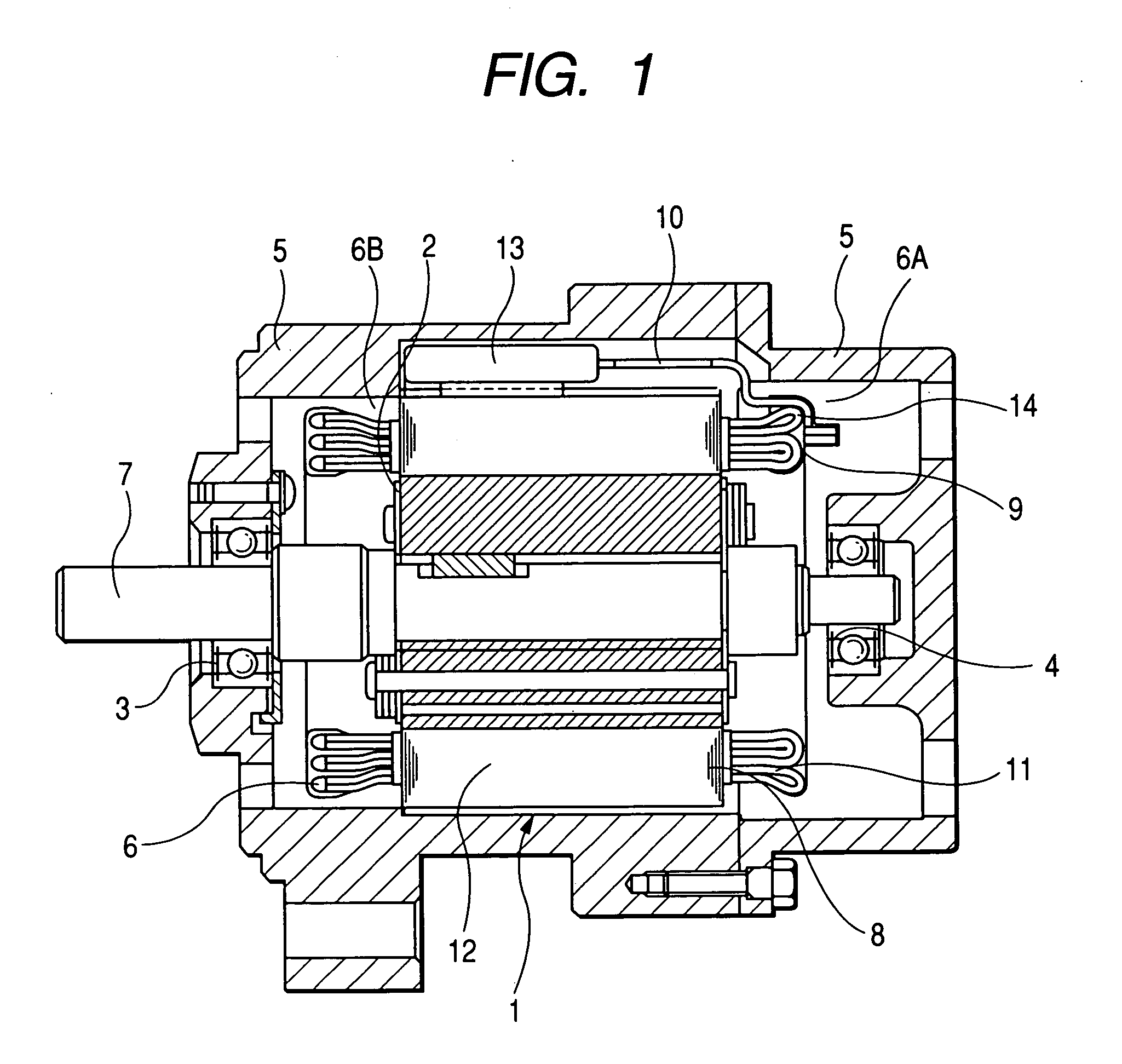 Segment connection type electric rotating machine