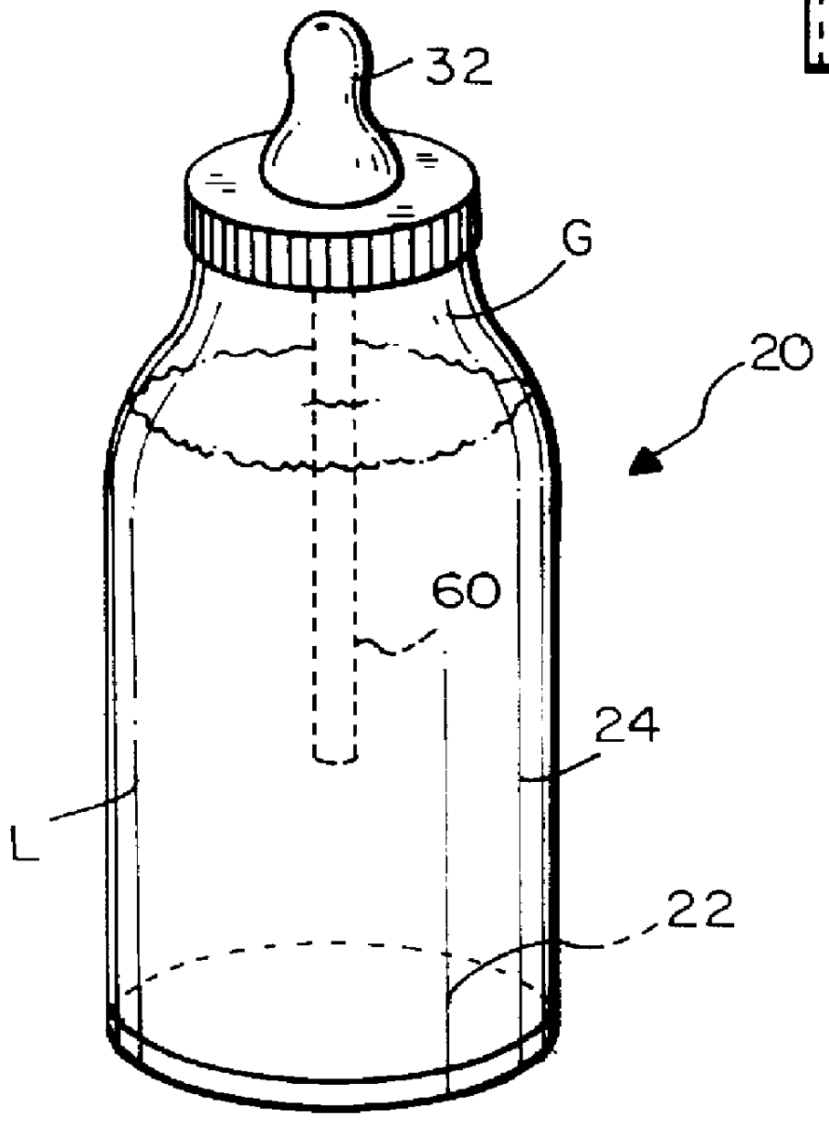 Nursing bottle dispensing adaptor