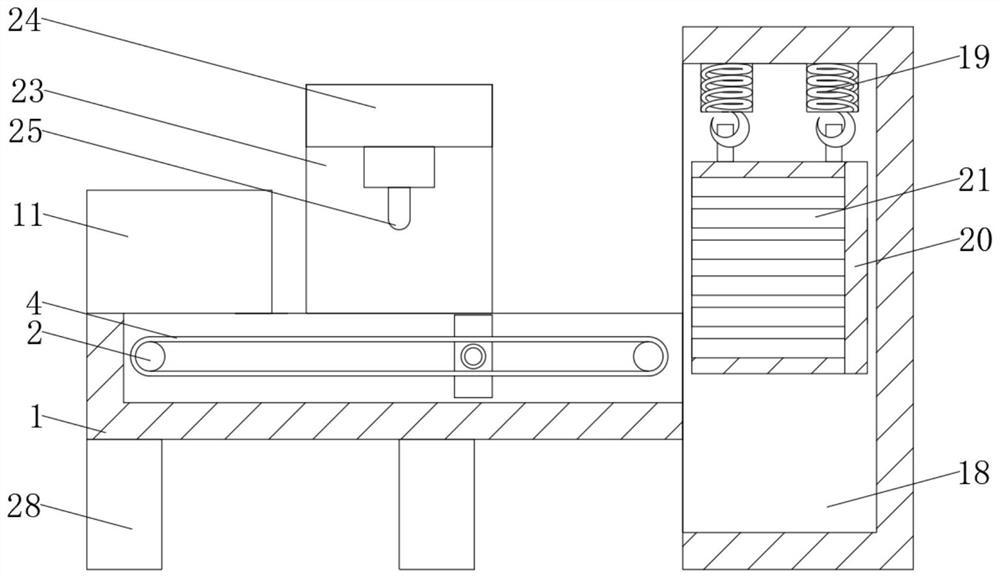 Gluing equipment for electronic components