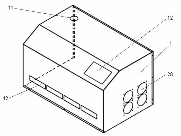 Biological sample processing box