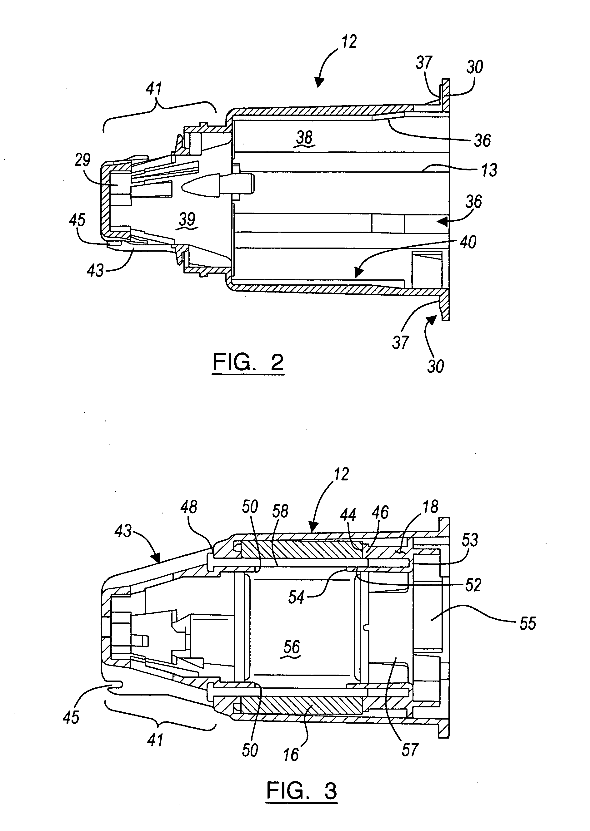 Electric motor brush assembly