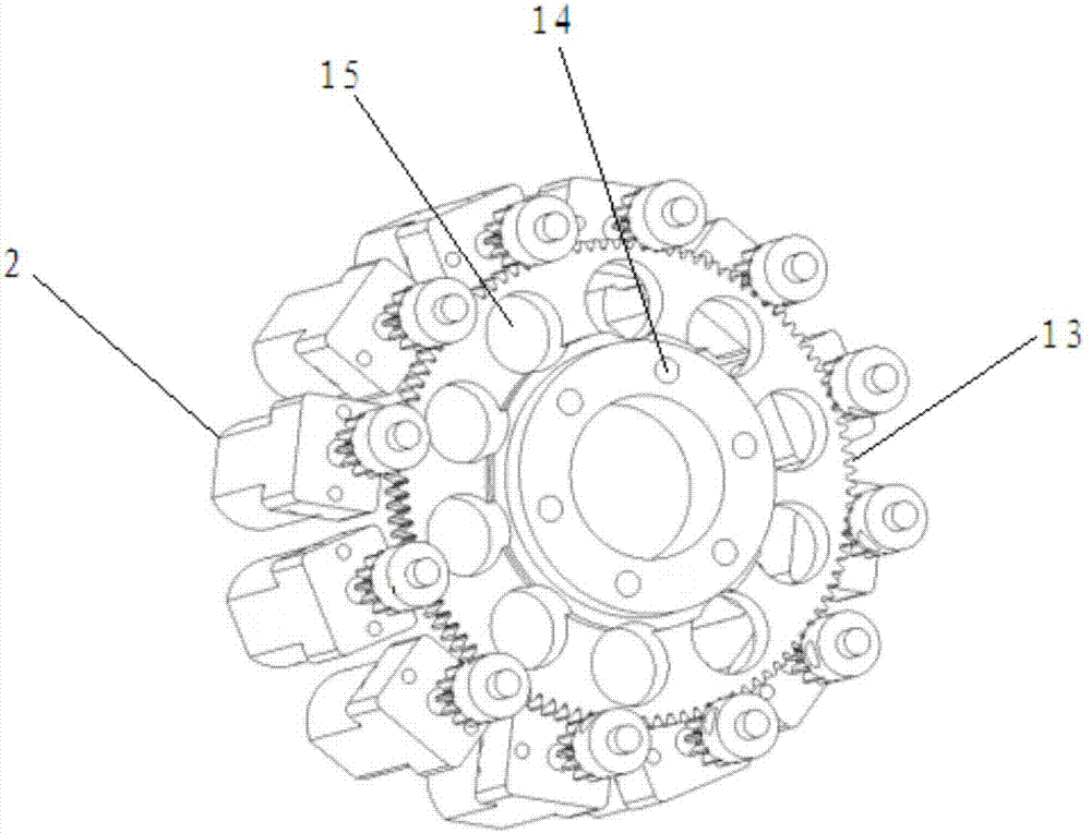 Multi-motor parallel drive type electric joint and mechanical arm thereof