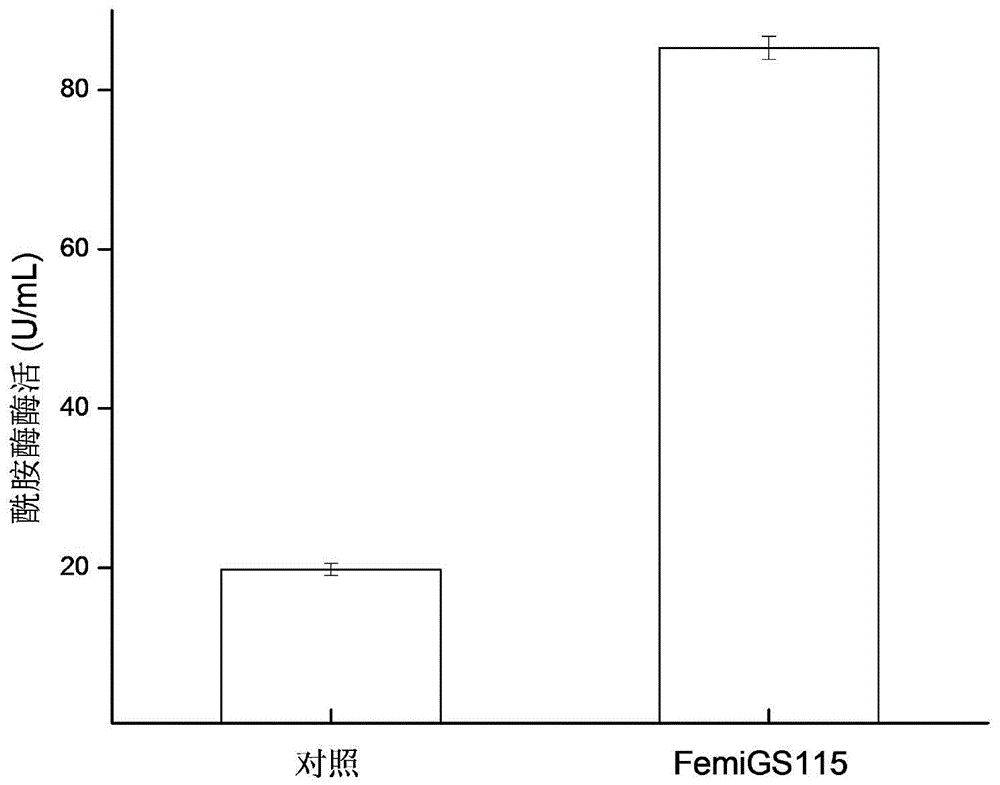 A kind of trypsin mutant with improved enzyme activity and its construction method