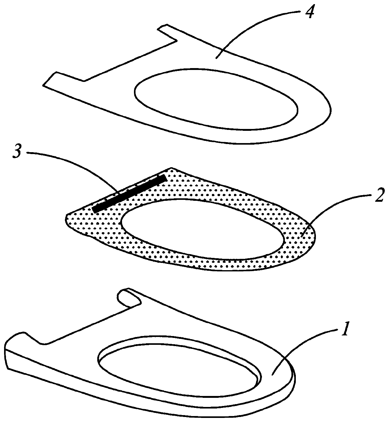 Toilet seat with heating function