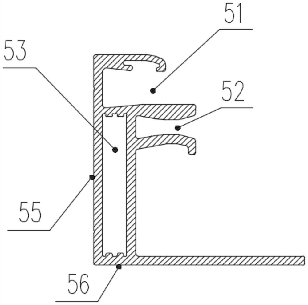 Double-groove framing type photovoltaic and photo-thermal integrated assembly