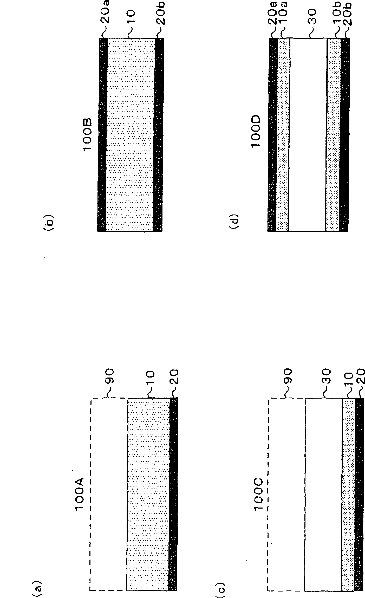 Mold releasing laminated film