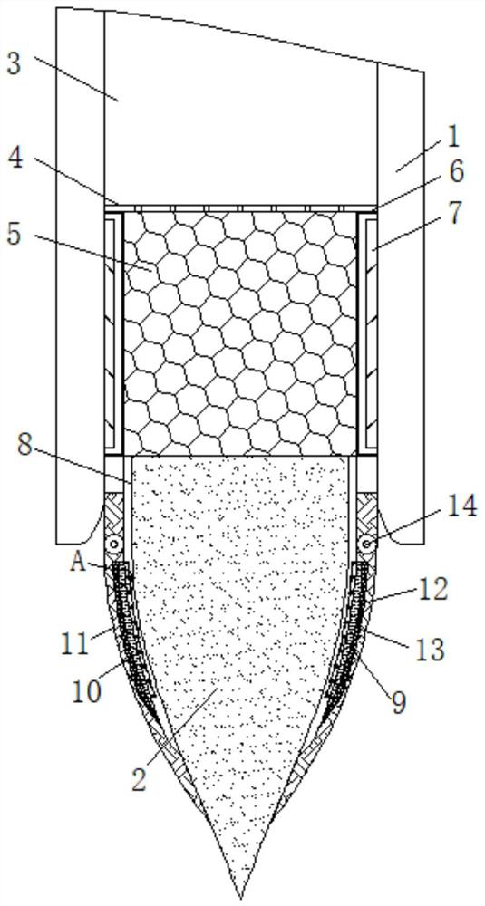 Writing brush capable of preventing ink from leaking