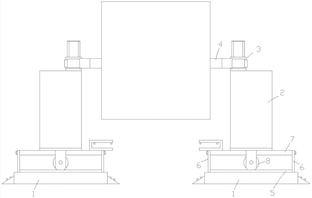 Adjustable film feed device of backboard film edge cutter