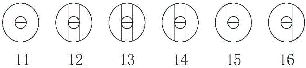 Experimental device for generating cavitation bubbles on basis of electric sparks