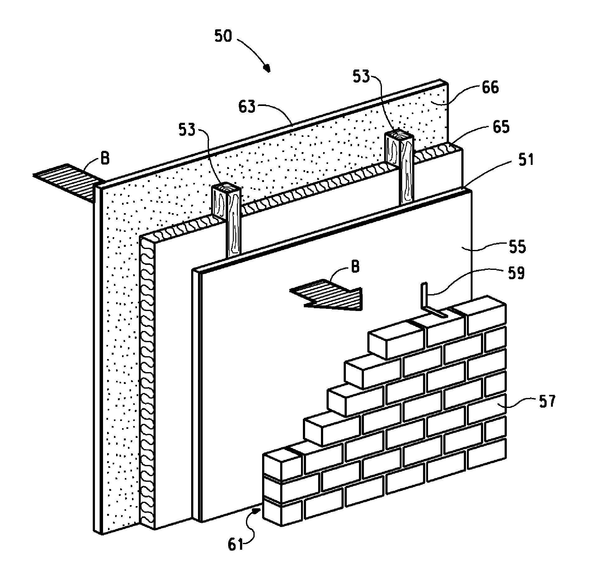 Method for producing metalized fibrous composite sheet with olefin coating