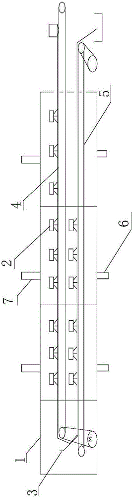 A device and method for removing volatile content of fusible fluorine-containing resin