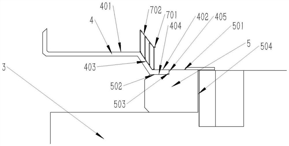 Self-adaptive electron beam welding anti-sputtering device