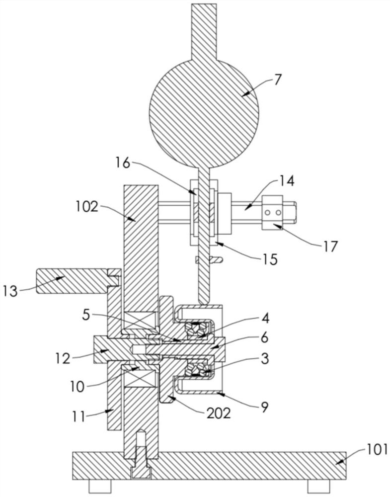 High-precision belt pulley run-out testing fixture