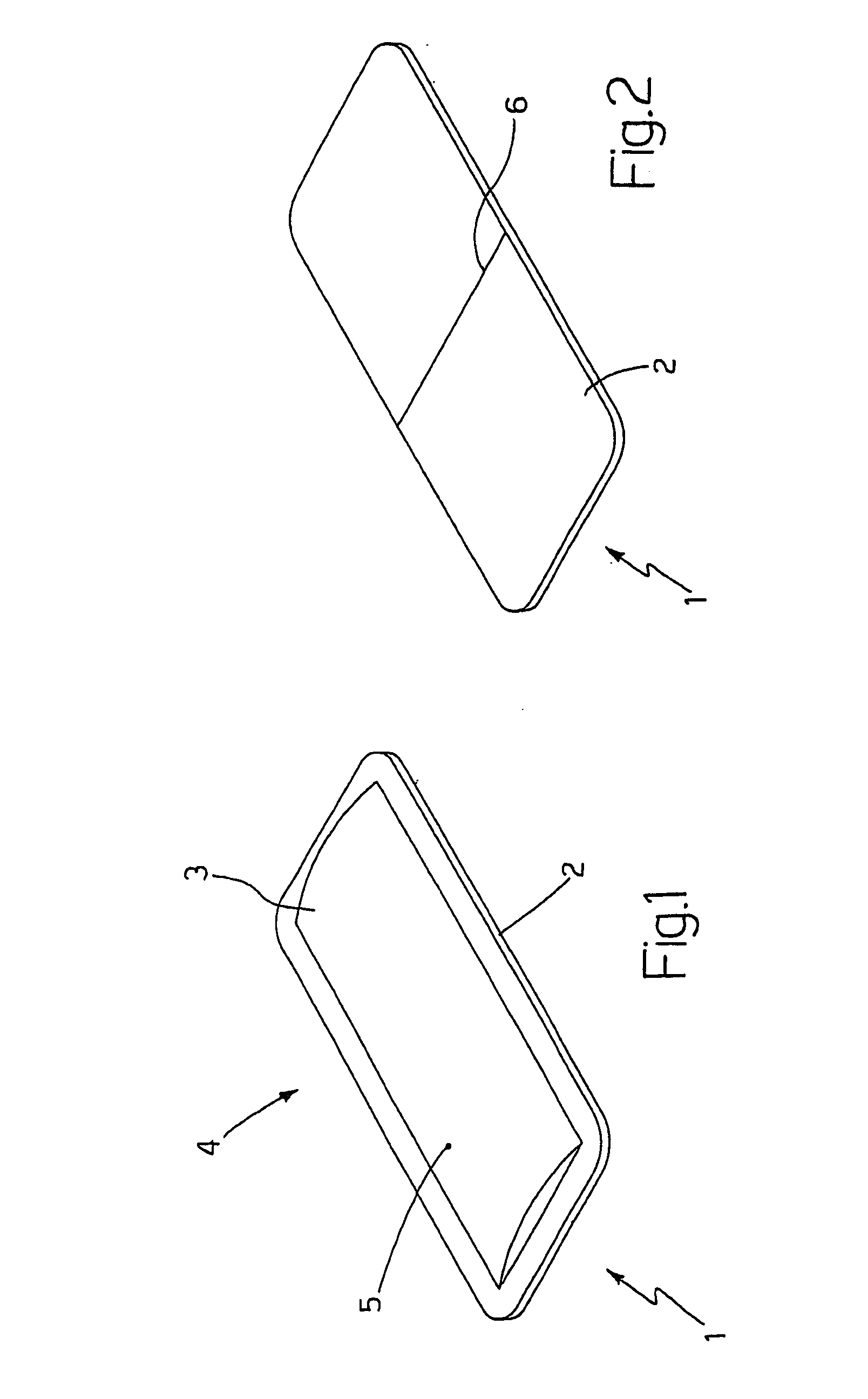 Sealed single-dose break-open package, and packing method and machine for producing a single-dose break-open package