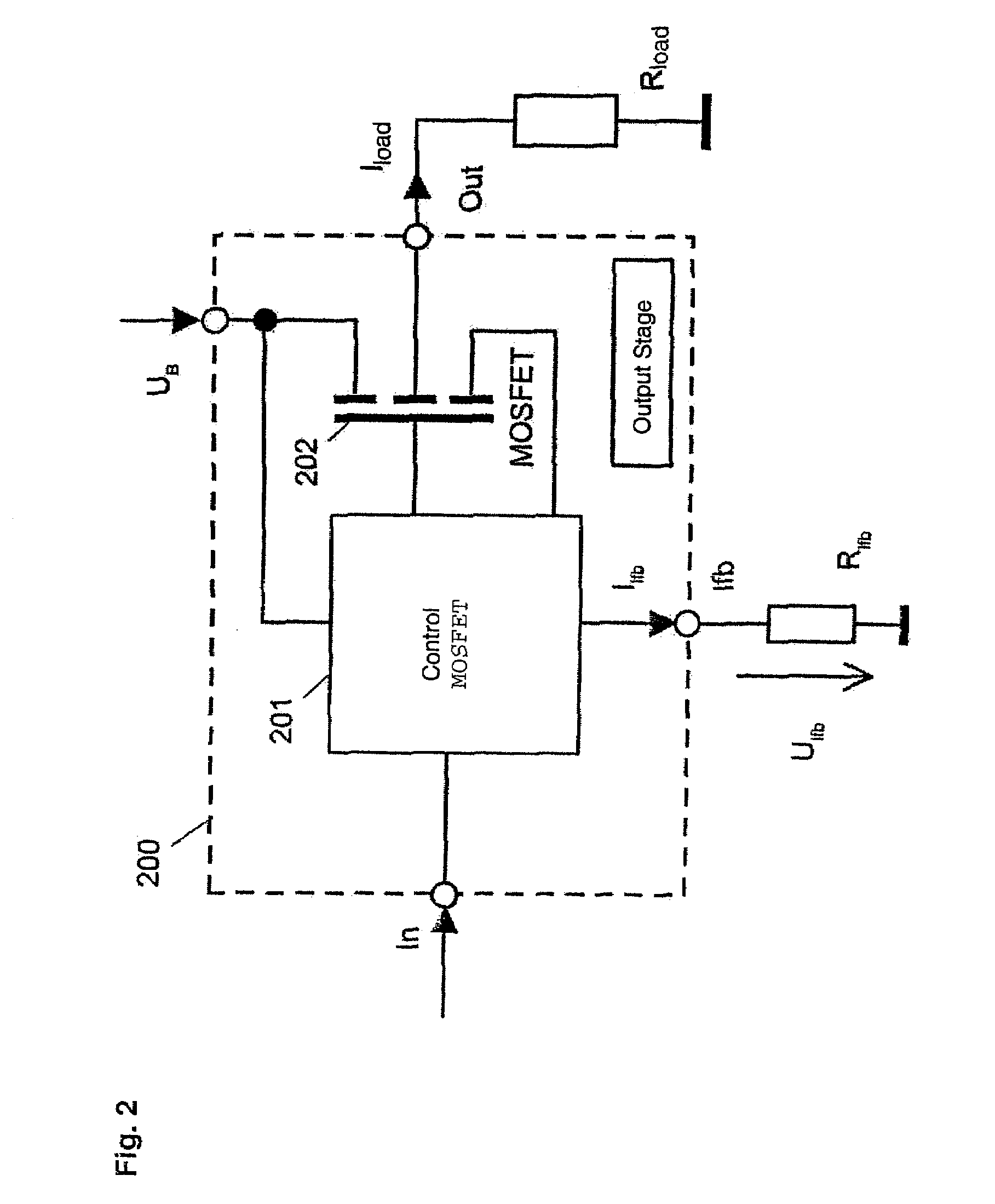 Semiconductor Switch with Integrated Delay Circuit