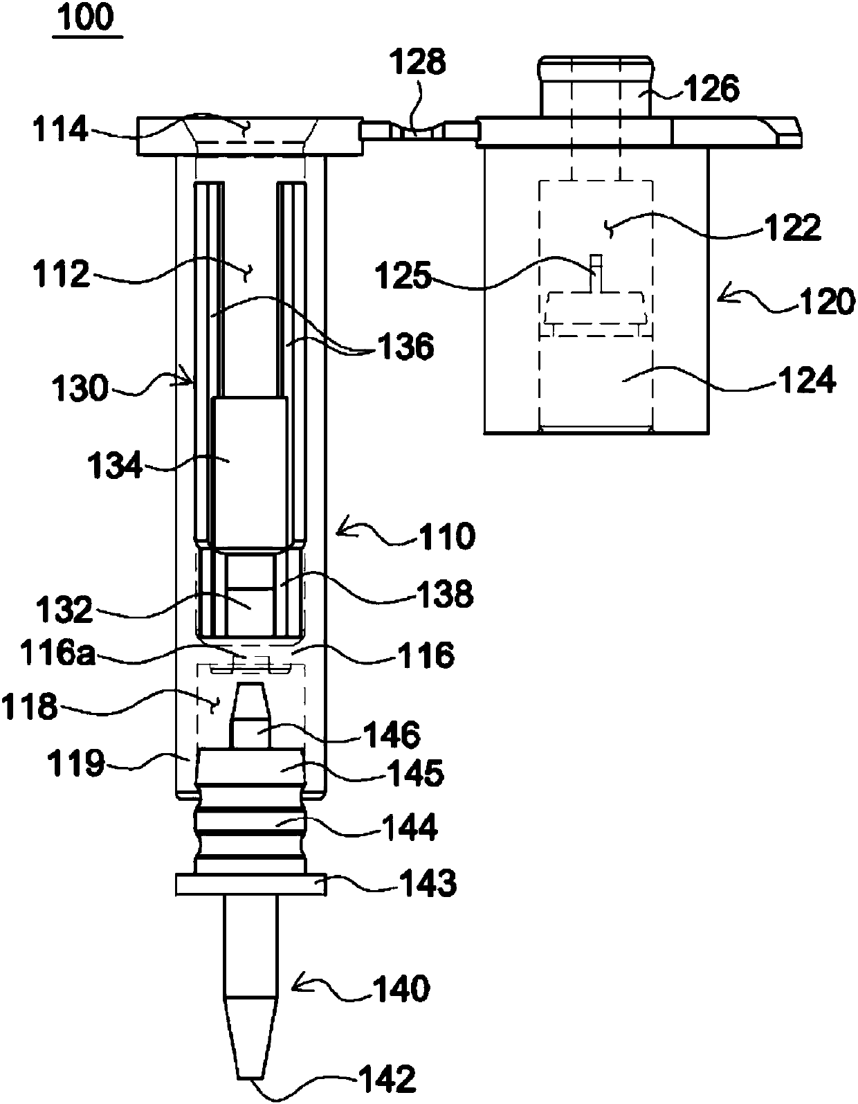 Sample pretreatment module and sample pretreatment method using same