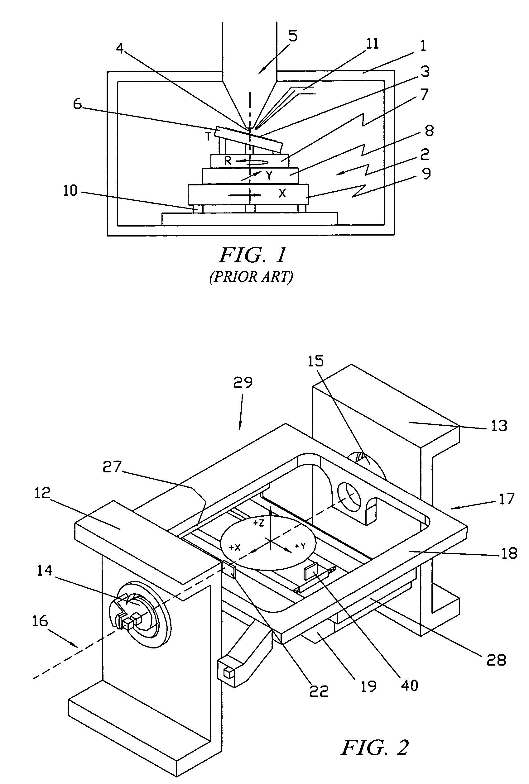 System and method for positioning an object through use of a rotating laser metrology system