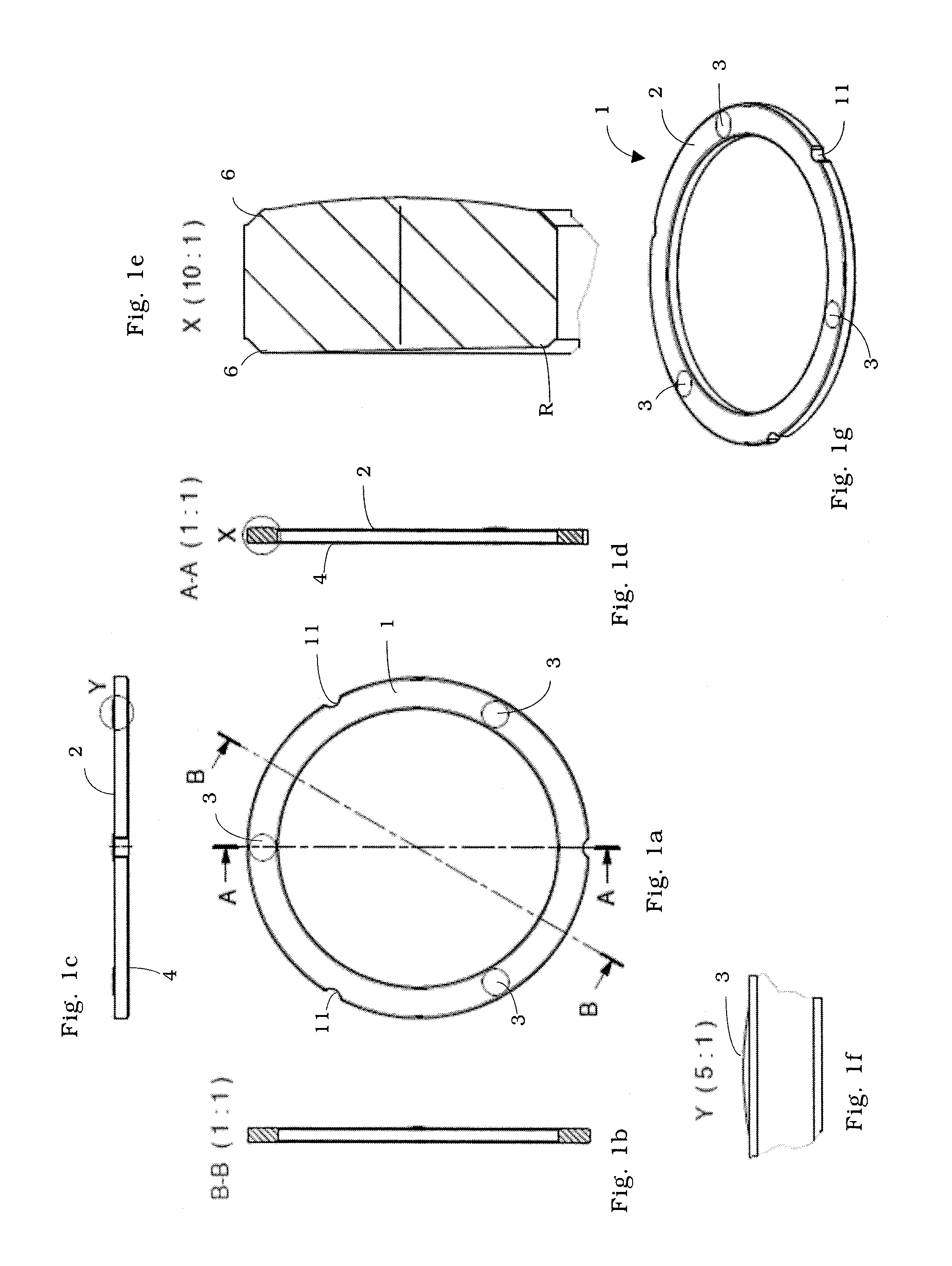 Separating device for removing sand and rock particles