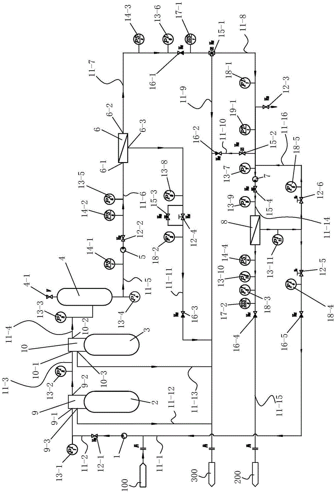 Integrated two-stage reverse osmosis device