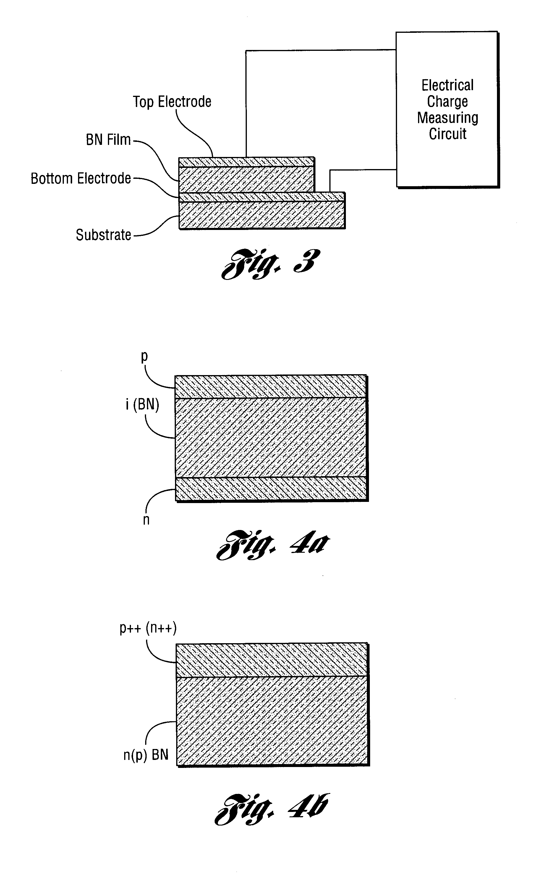 Detector Having A Thin Film Of Boron Nitride (BN) Such As Cubic BN And Method, Systems And Array Utilizing Same